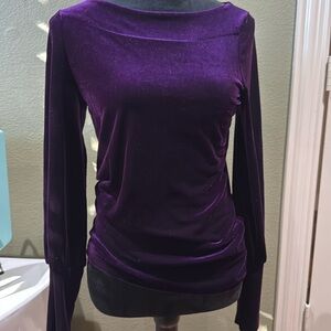 Ralph Lauren Deep Purple velveteen